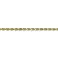 thumbnail image 3 of 10K Yellow Gold 3.0mm Diamond Cut Quadruple Rope Chain 22 Inch, 3 of 6