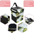 thumbnail image 2 of Frog Foldable Car Trash Bin with Lid, Leak-proof Mini Garbage Can – Hanging Storage Bag Included, 2 of 6
