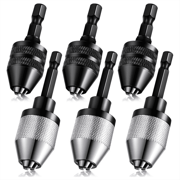 6 * Keyless Drill Chuck Bit-As Shown
