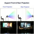 thumbnail image 4 of Écran de Projection 60 Pouces 16 9 HD Pliable Anti-Pli Projecteur Portable Écran de Films pour Cinéma Maison Support Extérieur Intérieur Projection Double Face, 4 of 8