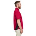 thumbnail image 3 of Harriton Chemise à Manches Courtes Colorblock pour Hommes M586T, 3 of 3