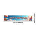 thumbnail image 1 of Colorful Astronaut Themed Happy Birthday Banner Party Decoration Backdrop for Birthday Party Photography Props and Decorations Background for Celebrations, 1 of 4