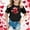Black, variant on Teen Shirts for Girls White Printed Short Sleeve Shirt for Girls Little Girl Summer Clothes Oversized Clothes for Girls 12-13 Years