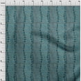 thumbnail image 3 of oneOone Polyester Lycra Dusty Teal Blue Fabric Crocodile Animal Skin Diy Clothing Quilting Fabric Print Fabric By Yard 56 Inch Wide, 3 of 4