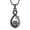 Black, variant on Infinity Urn Necklace for Human / Pet Ashes Cremation Urn Necklace with Paw Print Pet Memorial Ash Jewelry for Dog / Cat