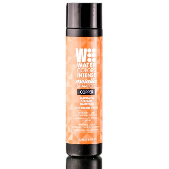 Tressa Watercolors Intense Metallic Shampoo, Copper, 8.5 oz