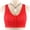 Red, variant on Admvng Wireless Bras for Women Comfortable Lace Breathable Bra Underwear No Rims S-5XL