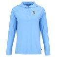 thumbnail image 2 of Women's Cutter & Buck Powder Blue Boston Red Sox City Connect Coastline Epic Comfort Eco Recycled Hoodie Raglan Long, 2 of 3