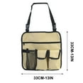 thumbnail image 2 of Chair Organizer Storage Pouch, Armrest Side Hanging Bag, Multi-pocket Camping & Beach Gear Holder, Portable Tote for Outdoor Chairs and Wheelchairs, Topliu, 2 of 8