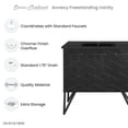 thumbnail image 6 of Annecy 36" Bathroom Vanity in Phantom Black, 6 of 6