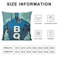 thumbnail image 5 of Nursery Decorative Pillow Covers for Boys Big Bro Robot Throw Cushion Case Kids, 5 of 5