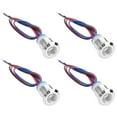 thumbnail image 1 of Mini Rond Mené, Ferme Double Couleur Conduit pour la Modification d'Ordinateur pour les Machines-Outils CNC pour la Modification de Voiture pour les Commutateurs de Contrôle d'Accès Rouge et Bleu, 1 of 8