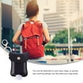 thumbnail image 3 of IFANLANDOR 1 Set Black Portable Pill Holder Keychain for General Users Office Use, 3 of 7