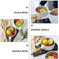 thumbnail image 2 of HLONK Traditional Ramen Bowl Assorted Color For Restaurants 1Pack, 2 of 8