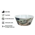 thumbnail image 3 of Zak Designs 2 pcs Star Wars Kids Dinnerware Set Melamine Plate Bowl BPA Free Perfect for Kids The Child, 3 of 7