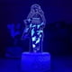 thumbnail image 5 of Ilusión 3d Anime Night Light Lámpara Led Demon Slayer Kamado Nezuko 16 Colores Rgb Control Remoto Niñas Habitación Decoración Lampara Niños Regalo de Navidad Feliz Sencillez, 5 of 5