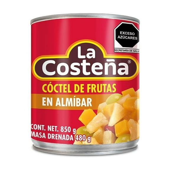 Coctel de frutas en almíbar La Costeña 850 g