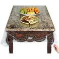 thumbnail image 4 of Super Clear Extra Heavy Duty, Durable 100% Vinyl Tablecloth Protector & Table Cover Size 54 X 54 Inches Square, 4 of 4