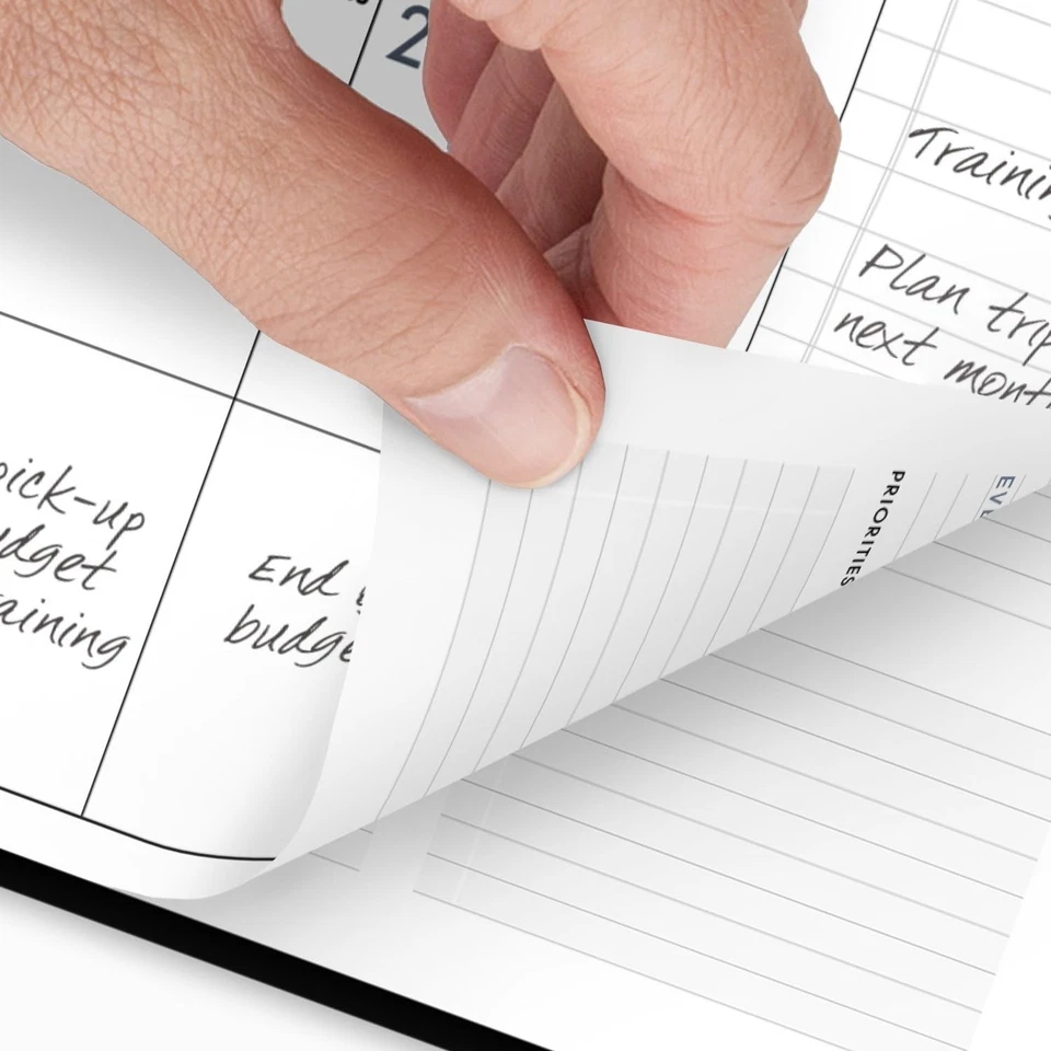 At A Glance Academic Weekly Monthly Planner July 2024 To June 2025 Black