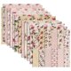 thumbnail image 2 of 12X12 Pulgadas Cartulina Floral de Acuarela de Doble Cara, 24 Hojas de Papel de áLbum de Recortes Rosa , para Hacer Tarjetas de Bricolaje, 2 of 10