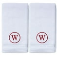 thumbnail image 3 of Monogrammed Hand Towels for Bathroom Kitchen Makeup | Personalized Gift for Wedding-Bridal | Classic Font Custom Luxury Turkish Towel | Spa Collection, Oversized, 16 X 30 Inch, Set of 2, 3 of 3