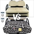 thumbnail image 6 of Yuyamidu Gray Leopard Print Golf Cart Seat Covers Fashion Club Car Golf Cart Seat Towel Blanket for 2 Passenger, Heavy Duty Sun Resistant Accessories Protect Your Golf Carts, 6 of 8