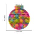 thumbnail image 2 of Push Bubble Notebook Extrusión De Silicona Suave Bloc De Notas De Burbujas Juguete De Descompresión seitruly FN006544-02, 2 of 6