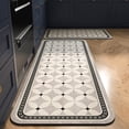 thumbnail image 1 of Alfombrilla de suelo con patrón geométrico Retro americano, Decoración de cocina, alfombrilla de secado rápido, almohadilla de café para Bar, entrada del hogar, felpudo antideslizante Fivean unisex, 1 of 1