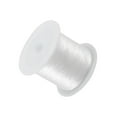 thumbnail image 3 of Unique Bargains 1pcs 0.5mm Elastic Bracelet String Crystal Cord Jewelry Thread 8.5M White, 3 of 6