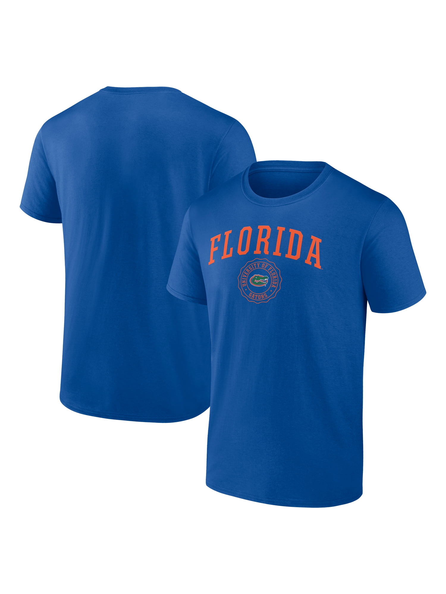 NCAA Florida Gators Men's Blue Cotton Short Sleeve T Shirt