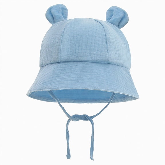 Kids Sun Hat for Boys Girls Wide Brim Bucket Hat UPF 50 Sun Protection Hat Breathable Summer Beach Hat 6-12 Months 12-24 Months 2t 3t 4t 5t 6t 7t 8t 9t Children 3-12 Months