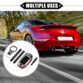 thumbnail image 2 of Car Smart Key Fob Case Kit Compatible con Skoda Fabia, funda protectora de cuero de imitación rojo Keyless Entry Remote Cover con llavero, 2 of 7