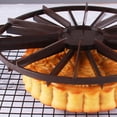 thumbnail image 5 of Divisor de pasteles, redondo para el hogar, 10/12 piezas, divisor de pastel de pan, cortador de porciones iguales, marcador de rebanadas, herramienta para hornear, 5 of 5