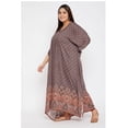 thumbnail image 4 of Gypsie Blu Women's Plus Size Rayon Kaftan Dresses Long Maxi Dress for Ladies Girls Online, 4 of 7