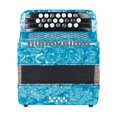 thumbnail image 2 of Soidarity Acordeón 8 Bajo 22 Clave Instrumento profesional Musical Adultos Equipo Reemplazo Suministro de música Accesorio Acordeones Accesorios para instrumentos musicales Azul claro Soidarity  OD030736-02B, 2 of 6