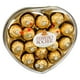 Boîte-cadeau en forme de cœur contenant 16 chocolats au lait et aux noisettes FERRERO ROCHER, Chocolat de la Saint-Valentin, cadeau de la Saint-Valentin – image 2 sur 2