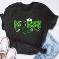 thumbnail image 4 of EcoLoom Lucky St Patricks Day Nurse In Clinic Or Hospital Short Sleeve Unisex T Shirt, 4 of 6