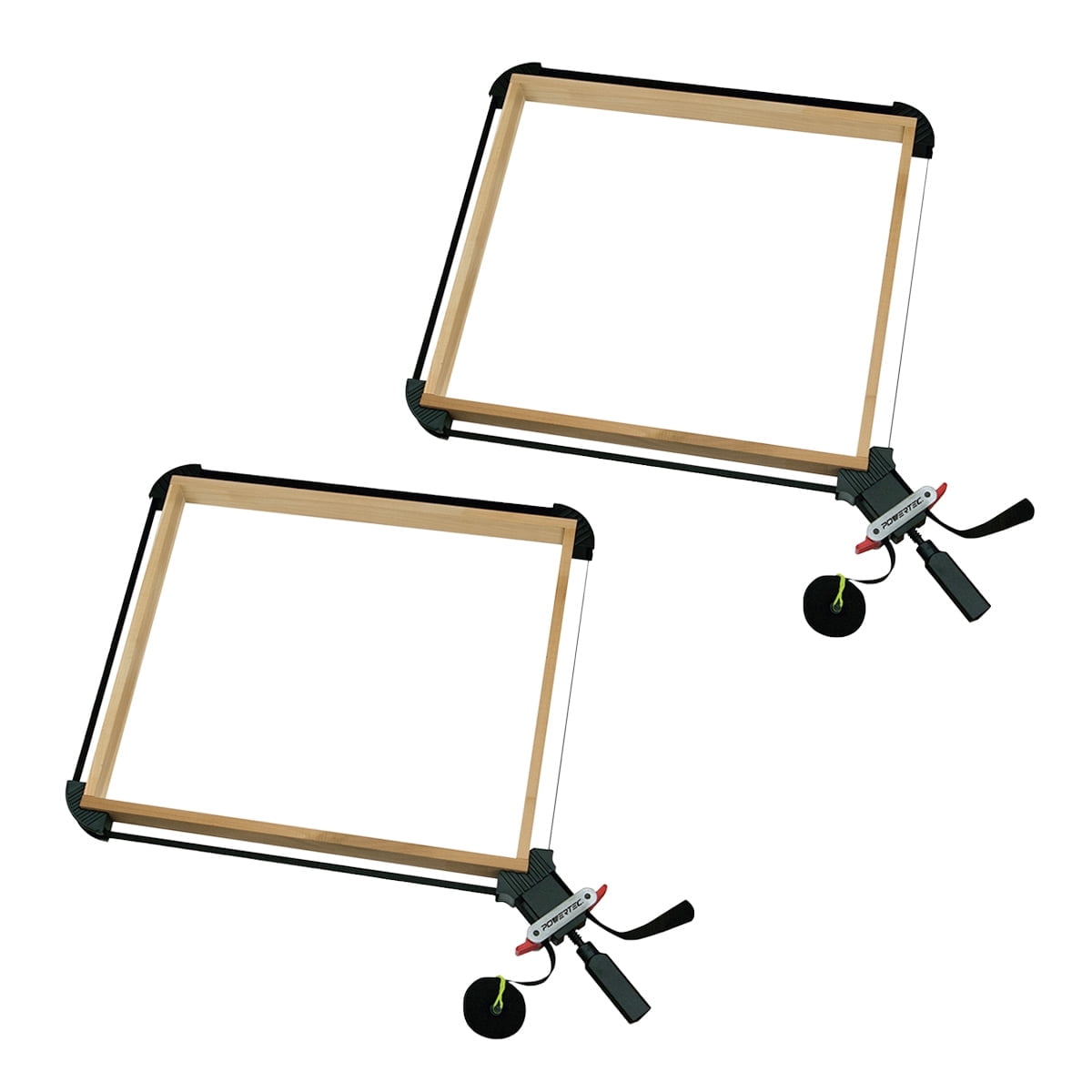 POWERTEC 2PK Quick Release Band Clamp | Woodworking Frame Clamping Strap Holder, 71017-P2