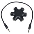 thumbnail image 3 of 1 to 5 Audio Splitter 3.5mm Audio Router Separator Device Adapter with 3.5mm Wire, 3 of 5