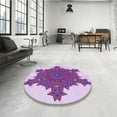 thumbnail image 3 of Ahgly Company Indoor Rectangle Patterned Blossom Pink Area Rugs, 2' x 4', 3 of 6