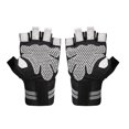 thumbnail image 4 of Guantes deportivos de medio dedo, entrenamiento, guantes de levantamiento de pesas, guantes de ciclismo deportivos Negro Zulema Guantes de gimnasio, 4 of 8