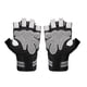 thumbnail image 4 of Guantes deportivos de medio , entrenamiento, guantes de levantamiento de pesas, guantes de ciclismo deportivos Negro Sharpla Guantes de gimnasio, 4 of 8