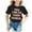 Black, variant on SNKSDGM Girls Girls Shirts Size 14 16 Cute Girls Shirts Size 12-14 Trendy Children's Fashion Back to School Season Printed Round Neck Short Sleeve Casual T Shirt Top (1) 12-13 Years