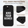 thumbnail image 2 of MIND YOUR BUSINESS iPhone 15 Pro Case - Lightweight Yellowing Resistant with Star Pattern Design - Stylish Protection for Your Phone, 2 of 6