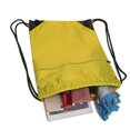 thumbnail image 4 of Travel Nylon Drawstring Bag Sack school sport Beach Gym Backpack Shoes Bags Yellow, 4 of 9