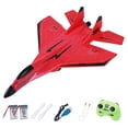 thumbnail image 1 of Avión RC de ala fija, juguete para exteriores, carga USB, 3,7 V, 150 mAh, planeador de espuma EPP, 2,4 G Batería roja 2x, 1 of 9