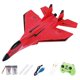 thumbnail image 1 of Avión RC de ala fija, juguete para exteriores, carga USB, 3,7 V, 150 mAh, planeador de espuma EPP, 2,4 g Batería roja 2x, 1 of 9