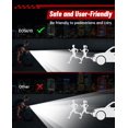 thumbnail image 4 of Bike Lights for Night Riding, 9000 Lumen Aluminum Alloy USB Rechargeable Bicycle Light Set, IPX5 Waterproof Bike Headlight and Taillight, 4 of 6
