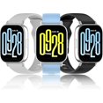 thumbnail image 1 of wonima11 Bands for Redmi Watch 5 Active/Redmi Watch 5 Lite Straps for Women Men, [3 Pack ] Soft Silicone Smartwatch Belt Strap Replacement Wristbands Compatible with Xiaomi 5Lite/5Active Strap, 1 of 1