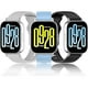 thumbnail image 1 of wonima11 Bands for Redmi Watch 5 Active/Redmi Watch 5 Lite Straps for Women Men, [3 Pack ] Soft Silicone Smartwatch Belt Strap Replacement Wristbands Compatible with Xiaomi 5Lite/5Active Strap, 1 of 1